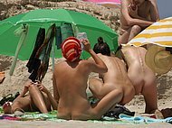 Pus tight naked teens and on a showing big beach off their tits