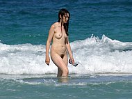 Beach fashion nude