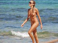 Bikinis milf in beach being at fucked the
