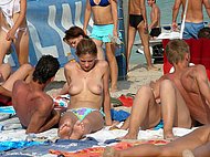 Nudist her public pussy girls expose