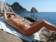 Outdoor sex nudism